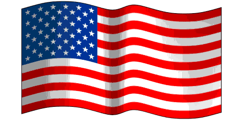 Waving U.S. Flag